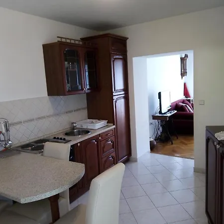 Modernes Mit Panoramablick Zum Meer Und Ortsmitte - B58613 Apartman *